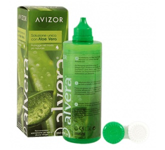 Prolens AG, Avizor Alvera Kombilösung - 350ml, Avizor Alvera - 350ml + Behälter
