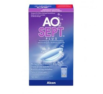 Alcon | Ciba Vision, Aosept Plus 90ml, Flight-Pack, AOSept Plus Travelpack - 90ml