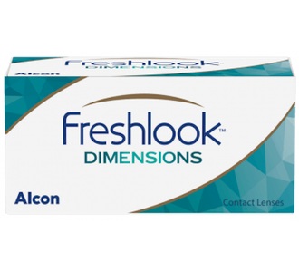 Alcon | Ciba Vision, FreshLook Dimensions Kontaktlinsen - 2 Linsen, Fresh Look Dimensions 2 farbige Monatslinsen