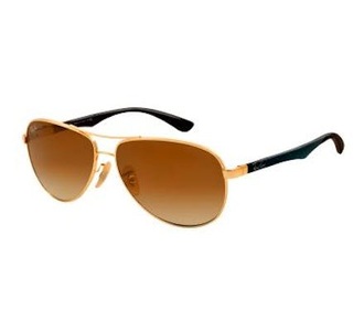 Ray-Ban RB8313 - 001-51 Arista / Gradient Brown 61-13