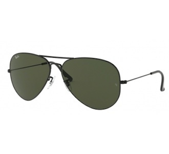 Ray-Ban, Ray-Ban Aviator Large Metal ll 62-14 RB3026 L2821 Black, Ray-Ban Aviator RB3026 L2821 62-14