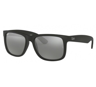 Ray-Ban, Ray-Ban Justin RB4165 - 622/6G Silver Mirror 51/16, Ray-Ban Justin RB4165 - 622/6G 51/16