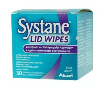 Alcon, Systane® Lid Wipes 1x30 vorbefeuchtete Pads, Systane? Lid Wipes