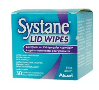 Alcon, Systane® Lid Wipes 1x30 vorbefeuchtete Pads, Systane Lid Wipes (30 Stk)