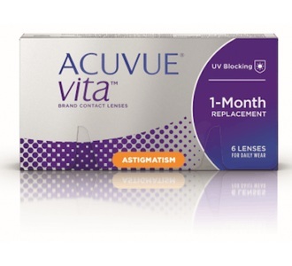 Johnson & Johnson, Acuvue Vita for Astigmatism - 6 Kontaktlinsen, Acuvue Vita with HydraMax for Astigmatism 6er