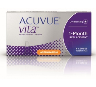 Johnson & Johnson, Acuvue Vita for Astigmatism - 6 Kontaktlinsen, Acuvue Vita with HydraMax for Astigmatism 6er