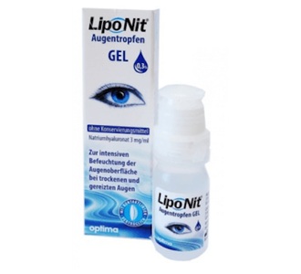 Prolens, LipoNit Augentropfen Gel 10ml, Lipo Nit Augentropfen Gel 0.3% - 10ml Flasche