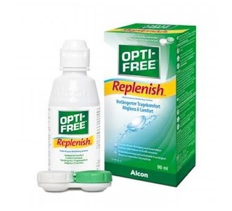 Alcon | Ciba Vision, OptiFree RepleniSH ALCON Flight-Pack 90ml, Alcon Opti Free RepleniSH Flightpack