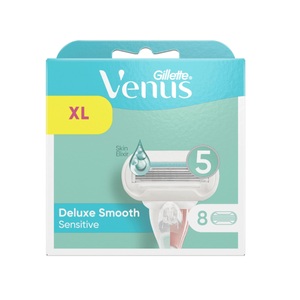 undefined, Gillette - VENUS - 8er-Set Rasierklingen Deluxe Smooth Sensitive, Gillette Venus Deluxe Smooth Sensitive - 8er