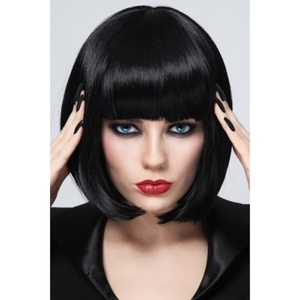 Lighinthebox, Synthetische Perücken Glatt Gerade Bob Bubikopf Mit Pony Perücke Kurz Synthetische Haare Damen Schwarz Lightinthebox, Synthetische Perücken Glatt Gerade Bob Bubikopf Mit Pony Perücke Kurz Synthetische Haare Damen Schwarz Lightinthebox