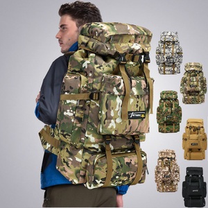 Lighinthebox, 70 L Wanderrucksack Rucksack Militärischer taktischer Rucksack Atmungsaktive Träger - Regendicht Atmungsaktiv Reißfest Langlebig Verschleißfestigkeit Außen Campen und Wandern Jagd Angeln Wandern Nylon Lightinthebox, 70 L Wanderrucksack Rucksack Militärischer taktischer Rucksack Atmungsaktive Träger - Regendicht Atmungsaktiv Reißfest Langlebig Verschleißfestigkeit Außen Campen und Wandern Jagd Angeln Wandern Nylon Lightinthebox