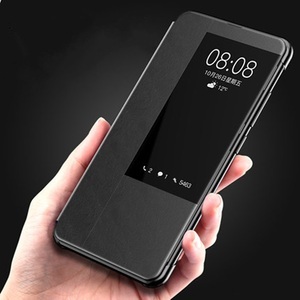 Lighinthebox, Handy Hülle Handyhüllen Für Huawei Klappetui Huawei Mate 20 pro und Displayschutzfolie mit Sichtfenster Flipbare Hülle Einfarbig PU-Leder Lightinthebox, Handy Hülle Handyhüllen Für Huawei Klappetui Huawei Mate 20 pro und Displayschutzfolie mit Sichtfenster Flipbare Hülle Einfarbig PU-Leder Lightinthebox