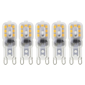 Lighinthebox, 5 stücke 3 watt led bi-pin glühbirne 300 lm g9 14 leds smd 2835 dimmbar 360 grad abstrahlwinkel warm kaltweiß 25 watt halogenäquivalent 220-240 v 110-130 v ce-zertifiziert Lightinthebox, 5 stücke 3 watt led bi-pin glühbirne 300 lm g9 14 leds smd 2835 dimmbar 360 grad abstrahlwinkel warm kaltweiß 25 watt halogenäquivalent 220-240 v 110-130 v ce-zertifiziert Lightinthebox