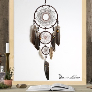 Lighinthebox, Boho braun Traumfänger handgemachtes Geschenk Wandbehang Dekor Kunst Ornament Handwerk Feder für Kinderzimmer Hochzeit Festival 20x80cm Lightinthebox, Boho braun Traumfänger handgemachtes Geschenk Wandbehang Dekor Kunst Ornament Handwerk Feder für Kinderzimmer Hochzeit Festival 20x80cm Lightinthebox