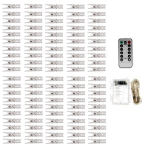 Lighinthebox, Foto Clip Lichterketten 10m mit 100 Clips LED Lichterketten für Wohnheim Party Girlande Weihnachtsdekoration Party Hochzeit Weihnachtslichterketten Lightinthebox, 
