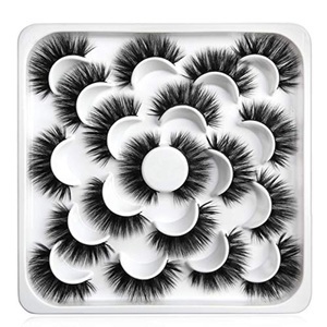 Lighinthebox, 3D-Nerzwimpern - 10 Paar professionelle handgefertigte falsche Wimpern - natürliche wiederverwendbare dicke, flauschige falsche Wimpern Nerzwimpern Lightinthebox, 3D-Nerzwimpern - 10 Paar professionelle handgefertigte falsche Wimpern - natürliche wiederverwendbare dicke, flauschige falsche Wimpern Nerzwimpern Lightinthebox