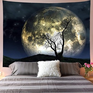 Lighinthebox, Wandteppich Kunst Dekor Decke Vorhang Picknick Tischdecke hängen zu Hause Schlafzimmer Wohnzimmer Wohnheim Dekoration Polyester Mond Baum Nachtansicht Lightinthebox, Wandteppich Kunst Dekor Decke Vorhang Picknick Tischdecke hängen zu Hause Schlafzimmer Wohnzimmer Wohnheim Dekoration Polyester Mond Baum Nachtansicht Lightinthebox