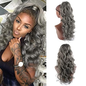 Lighinthebox, Haarteil Haarverlängerung synthetischer langer Pferdeschwanz Haarteil Wraphair Extensions Pferdeschwanz Lightinthebox, Haarteil Haarverlängerung synthetischer langer Pferdeschwanz Haarteil Wraphair Extensions Pferdeschwanz Lightinthebox