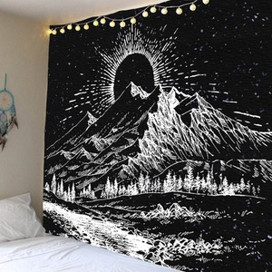 Lighinthebox, Wandteppich Kunst Dekor Decke Vorhang Picknick Tischdecke hängen zu Hause Schlafzimmer Wohnzimmer Schlafsaal Dekoration abstrakte Bergsonne Lightinthebox, Wandteppich Kunst Dekor Decke Vorhang Picknick Tischdecke hängen zu Hause Schlafzimmer Wohnzimmer Schlafsaal Dekoration abstrakte Bergsonne Lightinthebox