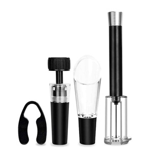 Lighinthebox, 4 Stk. Set Luftpumpe Weinflaschenöffner Luftdruck Vakuum Rotwein Stopfen Bierdeckelöffner Korkenzieher Korken aus Werkzeug Edelstahlstift Lightinthebox, 4 Stk. Set Luftpumpe Weinflaschenöffner Luftdruck Vakuum Rotwein Stopfen Bierdeckelöffner Korkenzieher Korken aus Werkzeug Edelstahlstift Lightinthebox