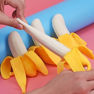 Lighinthebox, das offizielle Bananen-Stressabbau-Spielzeug, dehnbare, mit Kleber und Sand gefüllte Gummibanane, 18 cm große Squishy-Banane in voller Größe Lightinthebox, das offizielle Bananen-Stressabbau-Spielzeug, dehnbare, mit Kleber und Sand gefüllte Gummibanane, 18 cm große Squishy-Banane in voller Größe Lightinthebox