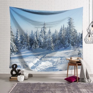 Lighinthebox, Wandteppich Kunst Dekor Decke Vorhang hängen zu Hause Schlafzimmer Wohnzimmer Dekoration Polyester Schneewald Lightinthebox, Wandteppich Kunst Dekor Decke Vorhang hängen zu Hause Schlafzimmer Wohnzimmer Dekoration Polyester Schneewald Lightinthebox