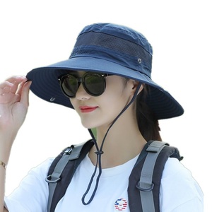 Lighinthebox, Sonnenhut Eimer Hut Sommer Außen Packbar UV Schutz Atmungsaktiv Rasche Trocknung Hut Baumwolle Blau Himmelblau Rote für Lightinthebox