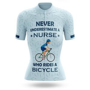 Lighinthebox, 21Grams Damen Radtrikot fahrradbekleidung Fahrradtrikot Kurzarm Fahhrad Shirt mit 3 Gesäßtaschen MTB Mountain Rennrad UV-beständig Atmungsaktiv Rasche Trocknung Feuchtigkeitsabsorbierend Himmelblau Lightinthebox, 