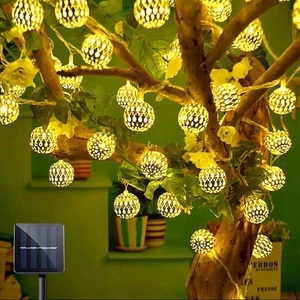 Lighinthebox, marokkanische Solar-Lichterketten LED-Globus-Lichterkette im Freien wasserdicht 6/7/12m 8 Beleuchtungsmodi IP65 wasserdichte Kugel Licht Weihnachten Hochzeit Party Garten Urlaub Dekoration Lightinthebox, marokkanische Solar-Lichterketten LED-Globus-Lichterkette im Freien wasserdicht 6/7/12m 8 Beleuchtungsmodi IP65 wasserdichte Kugel Licht Weihnachten Hochzeit Party Garten Urlaub Dekoration Lightinthebox