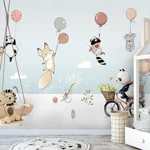 Lighinthebox, Cartoon Hase Ballon Panda abnehmbare PVC-Wandaufkleber Heimdekoration Wandtattoo 1 Stück 280x160cm für Schlafzimmer Wohnzimmer Lightinthebox, Cartoon Hase Ballon Panda abnehmbare PVC-Wandaufkleber Heimdekoration Wandtattoo 1 Stück 280x160cm für Schlafzimmer Wohnzimmer Lightinthebox