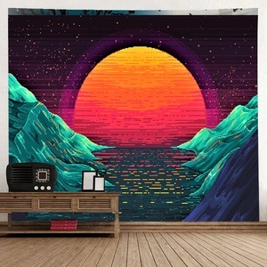 Lighinthebox, sonnenuntergang wandteppich kunst dekor decke vorhang hängen nach hause schlafzimmer wohnzimmer dekoration Lightinthebox, sonnenuntergang wandteppich kunst dekor decke vorhang hängen nach hause schlafzimmer wohnzimmer dekoration Lightinthebox