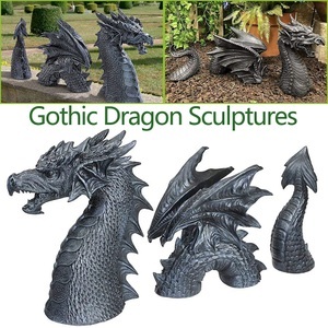 Lighinthebox, drachen gartendekoration harz drachen statue dekorationen harz drache jardin garten decor ostergarten dekoration wohnaccessoires Lightinthebox, 