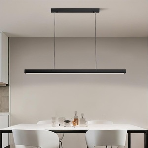 Lighinthebox, 80/100 cm Liniendesign Pendelleuchte Esszimmer Büro Kronleuchter Aluminium lackiert modern 110-240 V Lightinthebox, 