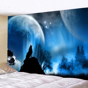 Lighinthebox, wolf wandteppich kunst dekor decke vorhang hängen nach hause schlafzimmer wohnzimmer dekoration polyester Lightinthebox, 