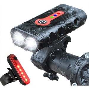 Lighinthebox, Fahrradlicht-Set 5 Modus 1000 Lumen superhelles 360 Grad drehbares IP65 wasserdichtes USB wiederaufladbares Fahrradscheinwerfer Vorder- und Rücklicht Rücklicht Fahrradfahrlicht LED-Taschenlampe Lightinthebox, Fahrradlicht-Set 5 Modus 1000 Lumen superhelles 360 Grad drehbares IP65 wasserdichtes USB wiederaufladbares Fahrradscheinwerfer Vorder- und Rücklicht Rücklicht Fahrradfahrlicht LED-Taschenlampe Lightinthebox