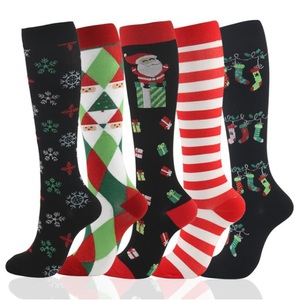 Lighinthebox, Herren Damen Socken Kompressionssocken Weihnachtssocken / Weihnachtsstrumpf Radsocken Sportsocken Lustige Socken Elegante Socken Rennrad Geländerad Fahhrad / Radsport Atmungsaktiv Weich Komfortabel 5 Lightinthebox, 