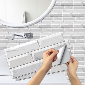 Lighinthebox, Wasserdichte Fliesenaufkleber im Retro-Stil mit weißen Körnern aus Diamantziegeln für Küchenherde, wasserdicht und ölbeständig Lightinthebox, Wasserdichte Fliesenaufkleber im Retro-Stil mit weißen Körnern aus Diamantziegeln für Küchenherde, wasserdicht und ölbeständig Lightinthebox