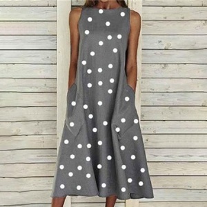 Lighinthebox, Damen Casual kleid Etuikleid Gepunktetes Kleid Midikleid Schwarz Grau Ärmellos Punkt Tasche Frühling Sommer Rundhalsausschnitt Basic Täglich Urlaub Wochenende 2023 S M L XL XXL 3XL Lightinthebox, Damen Casual kleid Etuikleid Gepunktetes Kleid Midikleid Schwarz Grau Ärmellos Punkt Tasche Frühling Sommer Rundhalsausschnitt Basic Täglich Urlaub Wochenende 2023 S M L XL XXL 3XL Lightinthebox