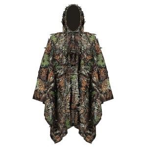 Lighinthebox, Herren 3D-Jagdbekleidung Jagdjacke mit Hose Außen Atmungsaktiv Verschleißfestigkeit Herbst Winter camuflaje Sportkleidung Jagd Traning Schlacht Blatttarnung Lightinthebox, 