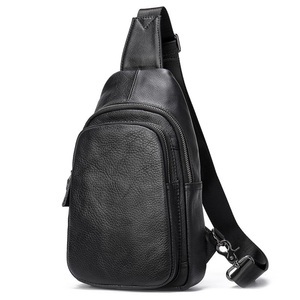 Lighinthebox, Herren Ledertasche Schultertaschen Handy-Beutel Schultertasche aus Sling Schultertasche Nappaleder Rindsleder Reißverschluss Täglich Schwarz Kaffee Lightinthebox, 