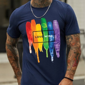 Lighinthebox, Herren Unisex T Shirt Cooles Hemd Regenbogen Rundhalsausschnitt Print Outdoor Strasse Kurzarm Bedruckt Bekleidung Designer Casual LGBT Stolz Groß und hoch Lightinthebox, Herren Unisex T Shirt Cooles Hemd Regenbogen Rundhalsausschnitt Print Outdoor Strasse Kurzarm Bedruckt Bekleidung Designer Casual LGBT Stolz Groß und hoch Lightinthebox