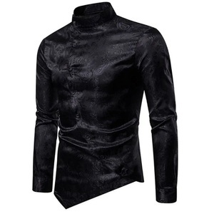 Lighinthebox, Herren Satinhemd Abschlussball-Shirt Blumen Ständer Wein Schwarz Marineblau Hochzeit Party Langarm Button-Down Bekleidung Modisch Luxus Glänzend Komfortabel Lightinthebox, Herren Satinhemd Abschlussball-Shirt Blumen Ständer Wein Schwarz Marineblau Hochzeit Party Langarm Button-Down Bekleidung Modisch Luxus Glänzend Komfortabel Lightinthebox