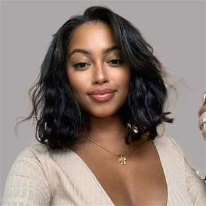 Lighinthebox, Körperwelle Bob Perücke Brasilianische Lace Front Perücken für Frauen 4x4x1 T Teil Lace Closure Echthaarperücken vorgezupfter Haaransatz mit Babyhaar Lightinthebox, Körperwelle Bob Perücke Brasilianische Lace Front Perücken für Frauen 4x4x1 T Teil Lace Closure Echthaarperücken vorgezupfter Haaransatz mit Babyhaar Lightinthebox