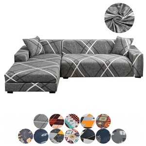 Lighinthebox, Elastischer Sofabezug Schonbezug Elastischer Couchsessel Zweisitzer 4- oder 3-Sitzer L-Form 3-Kissen-Couch weich strapazierfähig waschbar Lightinthebox