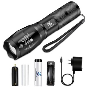 Lighinthebox, LED-Taschenlampe ultrahelle Taschenlampe l2 / v6 Campinglicht 5 Schaltmodi wasserdichtes zoombares Fahrradlicht Verwendung 18650 Batterie Shustar Lightinthebox, LED-Taschenlampe ultrahelle Taschenlampe l2 / v6 Campinglicht 5 Schaltmodi wasserdichtes zoombares Fahrradlicht Verwendung 18650 Batterie Shustar Lightinthebox