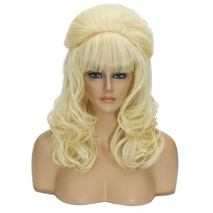 Lighinthebox, Bienenstock Perücken Damen Perücke blond 80er Jahre Bienenstock Perücken lange gewellte Perücke für Erwachsene Lightinthebox, Bienenstock Perücken Damen Perücke blond 80er Jahre Bienenstock Perücken lange gewellte Perücke für Erwachsene Lightinthebox