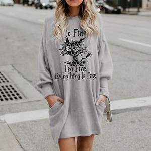 Lighinthebox, damen sweatshirt kleid winterkleid minikleid grau langarm tier katze buchstabe tasche aufdruck winter herbst mit kapuze lässig herbstkleid loose fit 2022 s m l xl xxl 3xl Lightinthebox, damen sweatshirt kleid winterkleid minikleid grau langarm tier katze buchstabe tasche aufdruck winter herbst mit kapuze lässig herbstkleid loose fit 2022 s m l xl xxl 3xl Lightinthebox