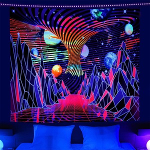Lighinthebox, 5D Sternenhimmel Schwarzlicht UV-reaktiver Wandteppich Kunstdekor Decke Vorhang hängend Zuhause Schlafzimmer Wohnzimmer Dekoration Polyester Lightinthebox, 5D Sternenhimmel Schwarzlicht UV-reaktiver Wandteppich Kunstdekor Decke Vorhang hängend Zuhause Schlafzimmer Wohnzimmer Dekoration Polyester Lightinthebox