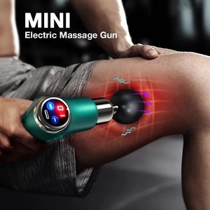 Lighinthebox, Muskelmassagepistole Minitasche 32-Block-Flüssigkristallmodell Geschwindigkeitsvibration elektrische Nackenmassagepistole für Körpertiefe Schmerzlinderung Faszienpistole Lightinthebox, 