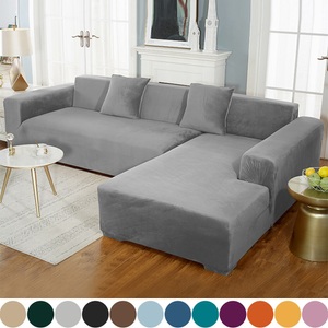 Lighinthebox, Samt-Sofa-Schonbezug Stretch-Sofabezüge für Kissencouch dicker weicher Sofabezug waschbarer Möbelschutz, Couchbezüge für Hunde, formschlüssiger Couch-Schonbezug Lightinthebox
